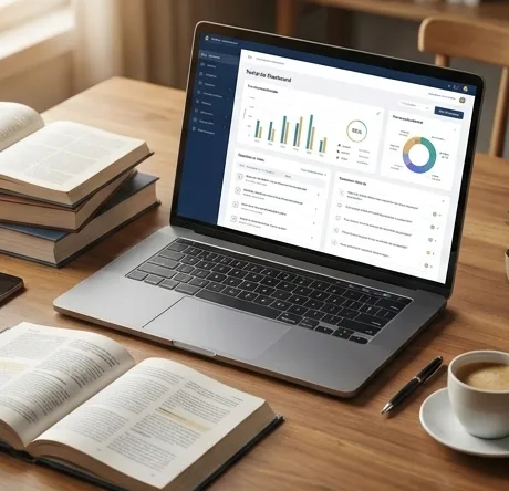 Studying with the Carlton online portal